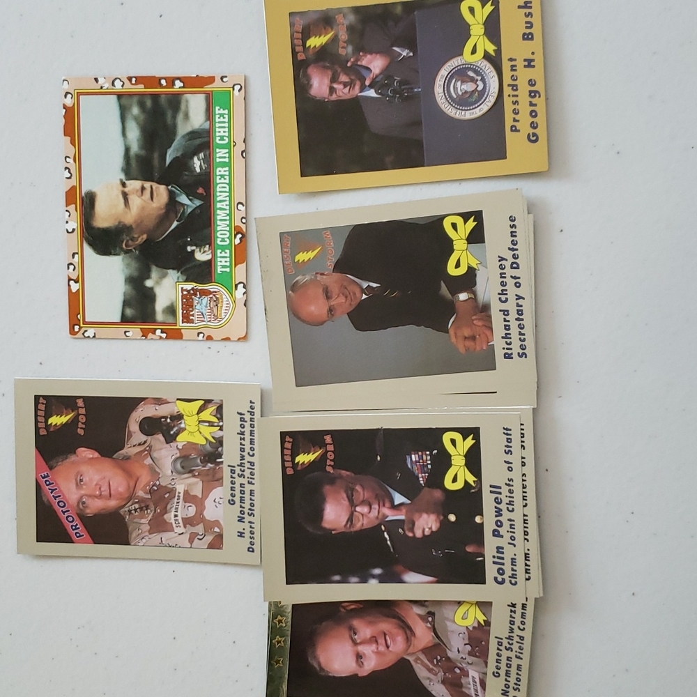 Desert Storm cards
